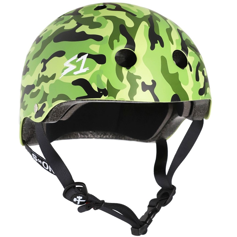 S1 Lifer Helmet Matt Green Camo Extra Large