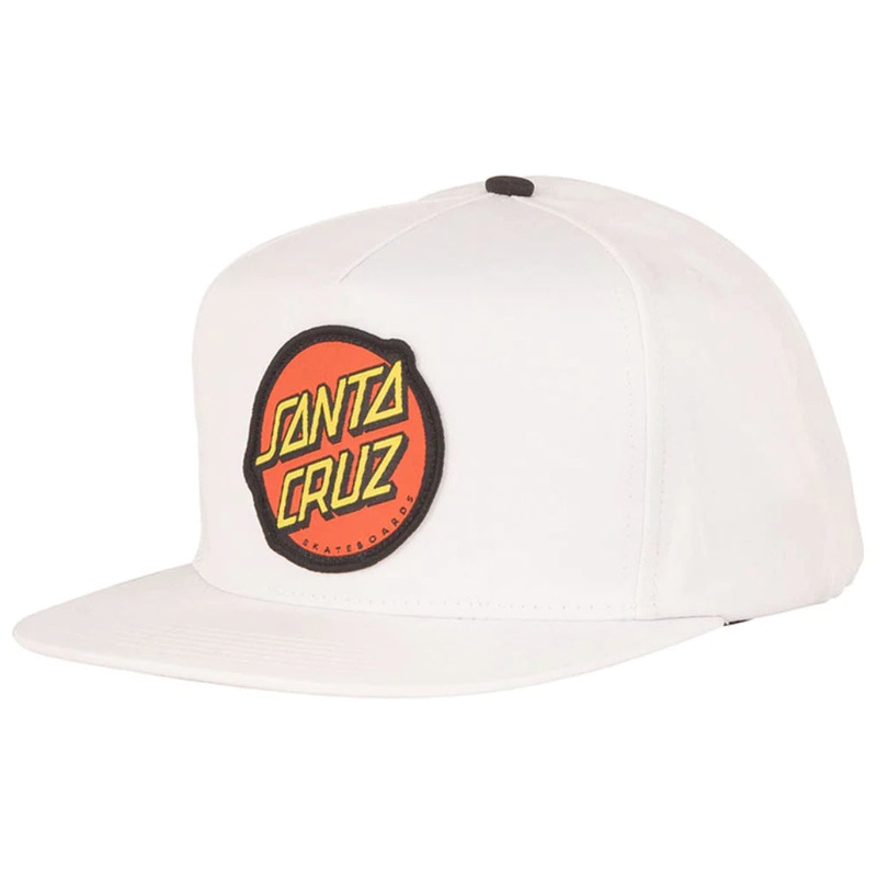 Santa Cruz Classic White Snapback White