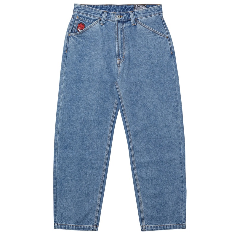 SPITFIRE BIGHEAD FILL CUSTOM DENIM PANTS MEDIUM STONE WASH SMALL