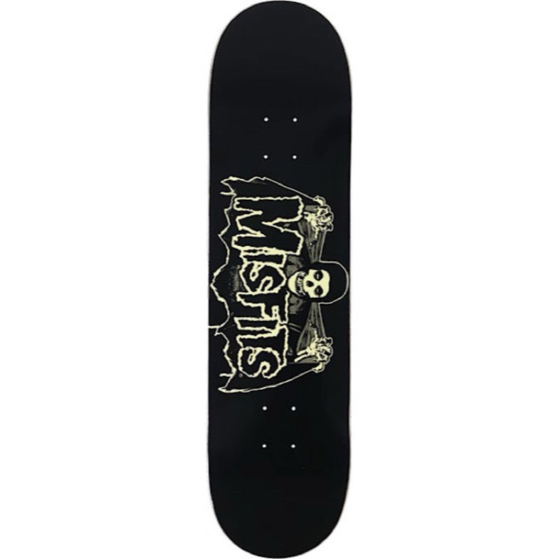 ZERO DECK MISFITS BAT FIEND GLOW IN THE DARK (8.25″) 8.25″