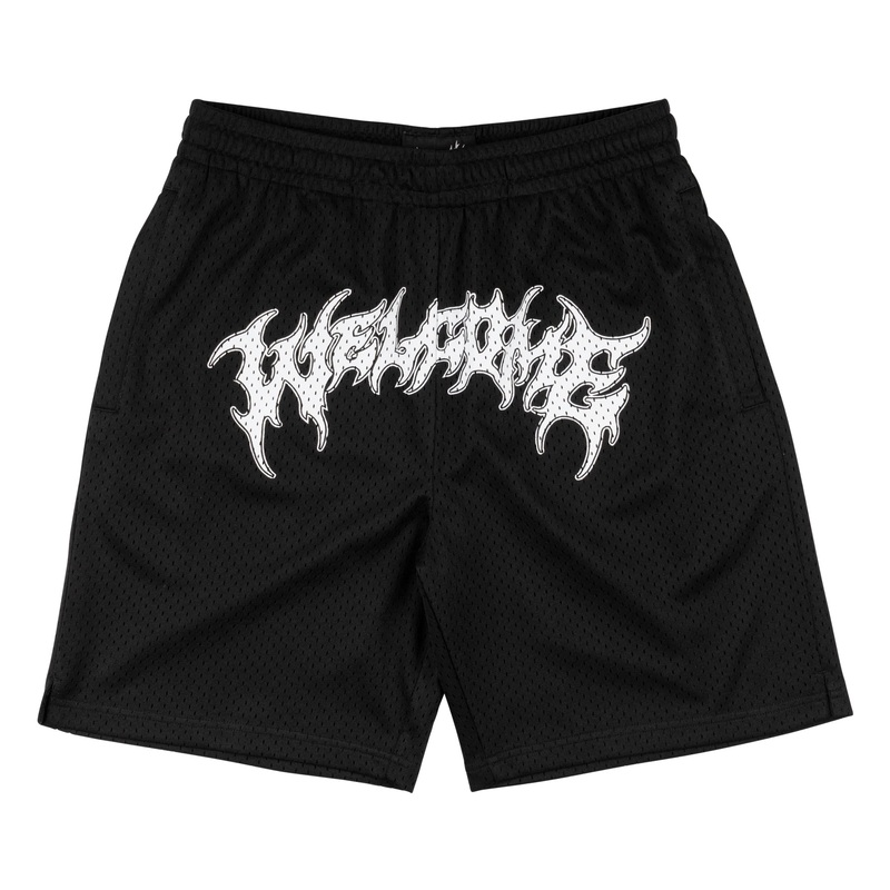 WELCOME BARB MESH SHORTS BLACK 30