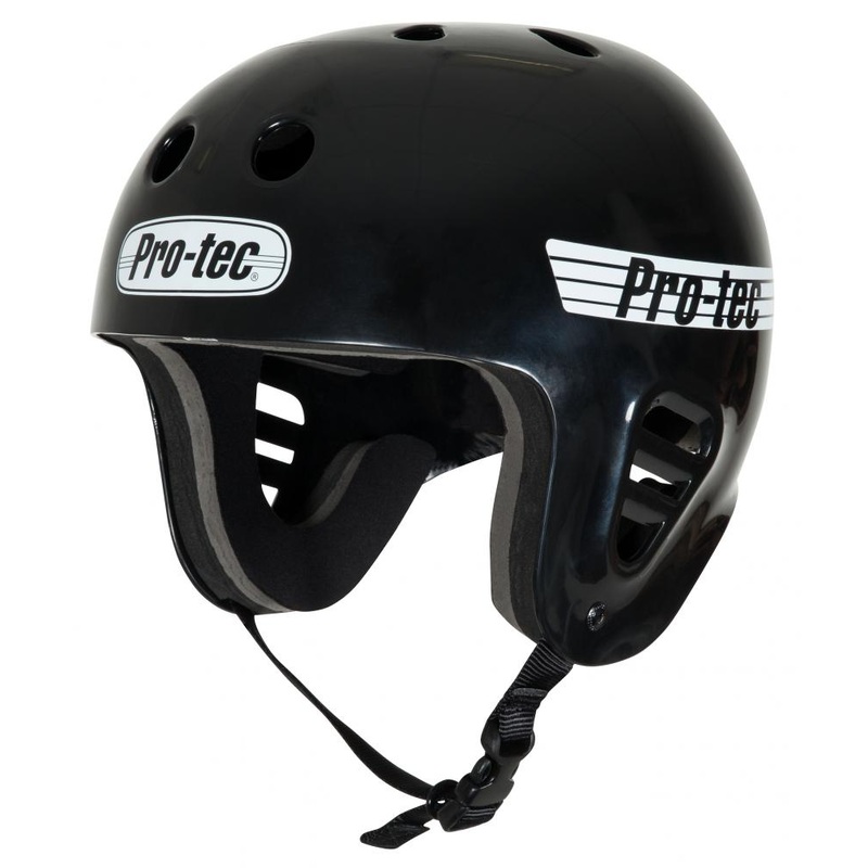 Protec Full Cut Water Helmet Gloss Black Extra Large Black