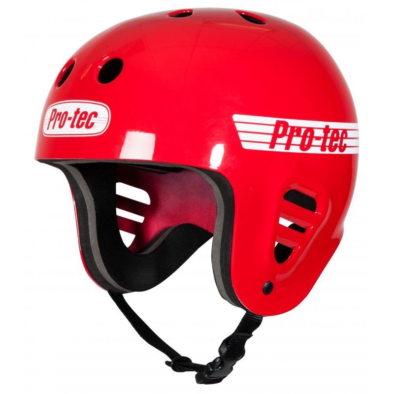 Protec Full Cut Water Helmet Gloss Red Extra Large