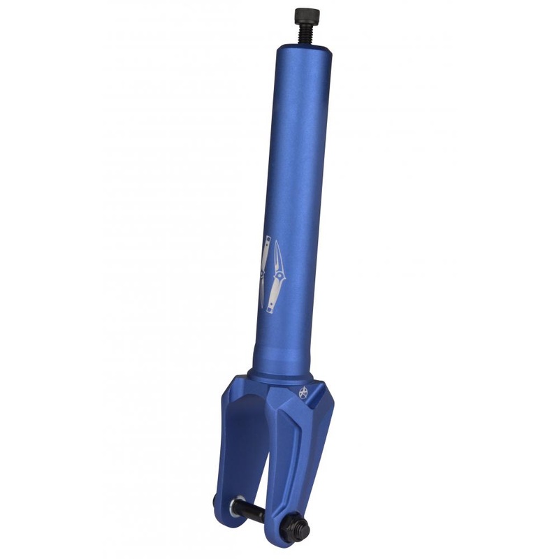 Addict Switchblade L ICS/HIC Scooter Fork Blue