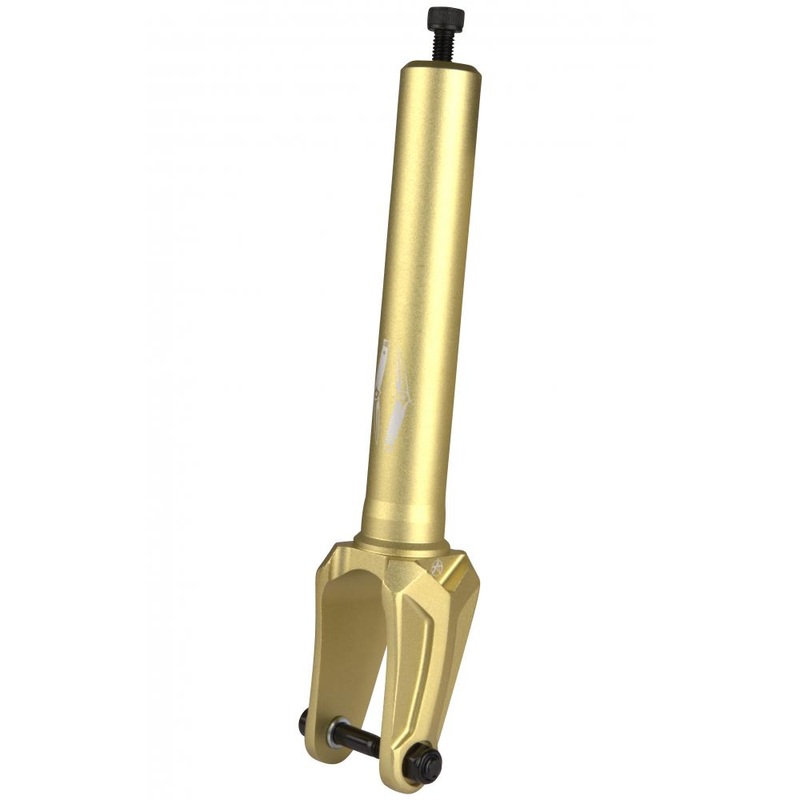 Addict Switchblade L ICS/HIC Scooter Fork Gold