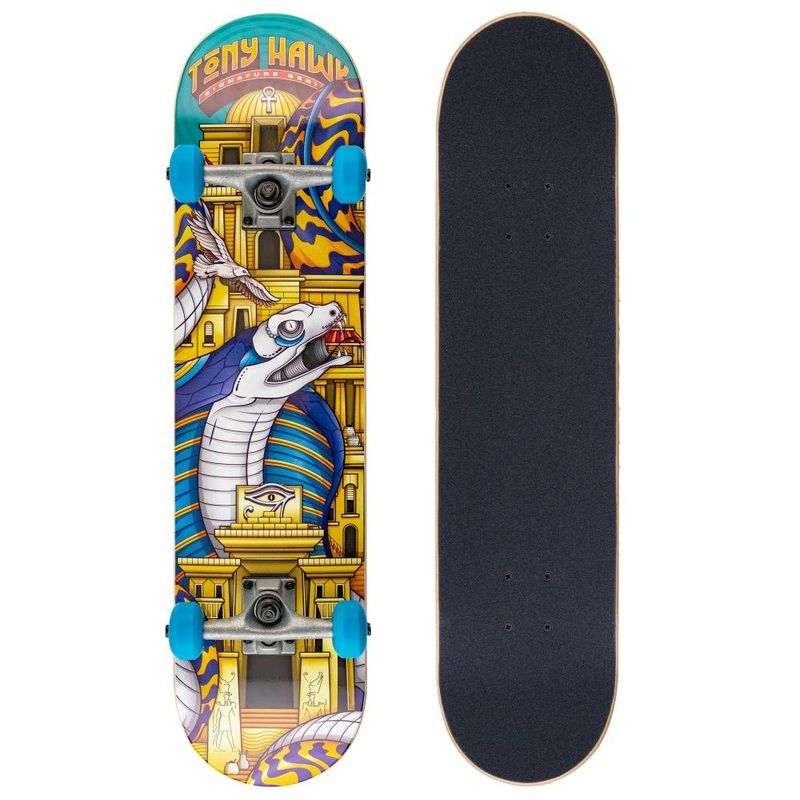 Tony Hawk SS 180 Skateboard Cobra Temple 7.5″