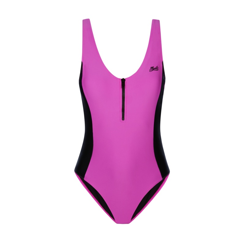 The Wild Zipped Swimsuit Pink