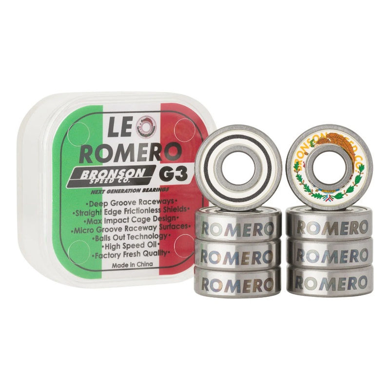 Bronson G3 Leo Romero Sig. Skateboard Bearings