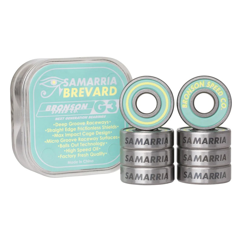 Bronson G3 Samarria Brevard Sig. Skateboard Bearings