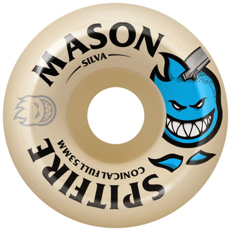 Spitfire Formula Four Conical Full Mason Burn Squad 99D 53mm – Skateboard Wheels 53mm