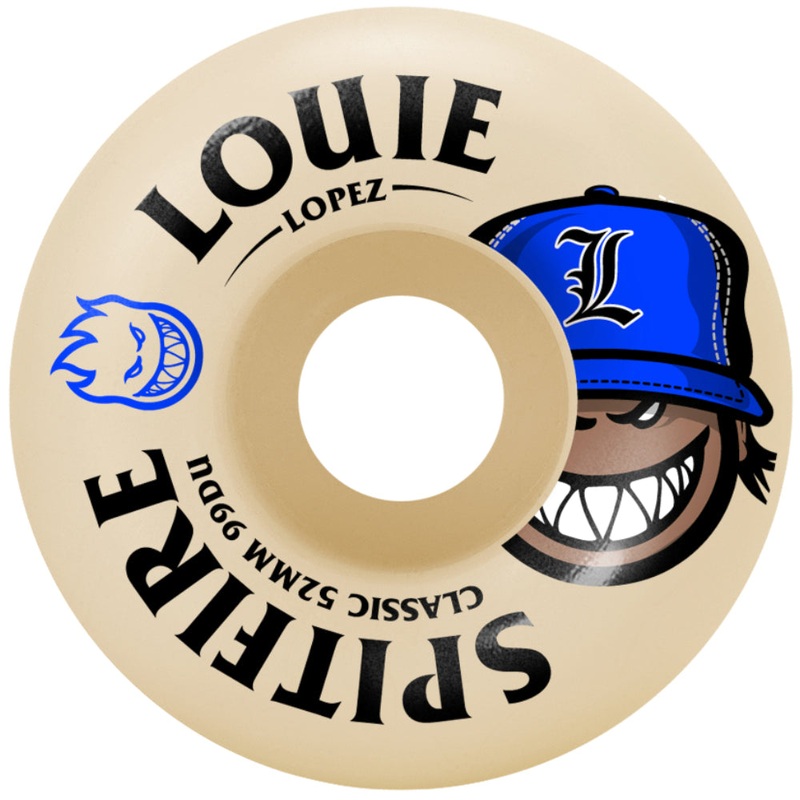 Spitfire Formula Four Louie Burn Squad 99D 52mm – Skateboard Wheels 52mm