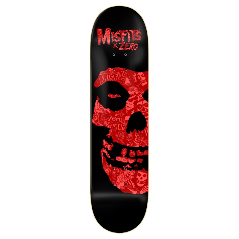 ZERO DECK MISFITS FIEND SKULL COLLAGE (8.5″) 8.5″