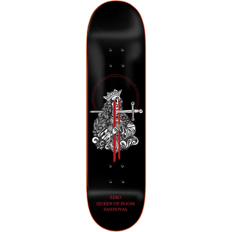 ZERO DECK TOMMY SANDOVAL QUEEN OF DOOM (8.375″) 8.375″