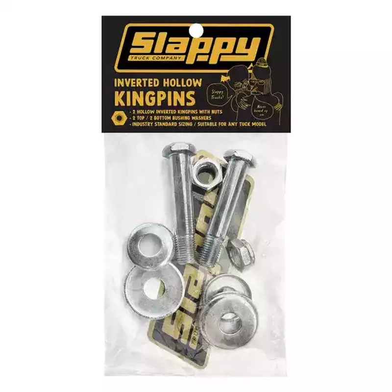 SLAPPY TRUCKS INVERTED KINGPINS HOLLOW POLISHED