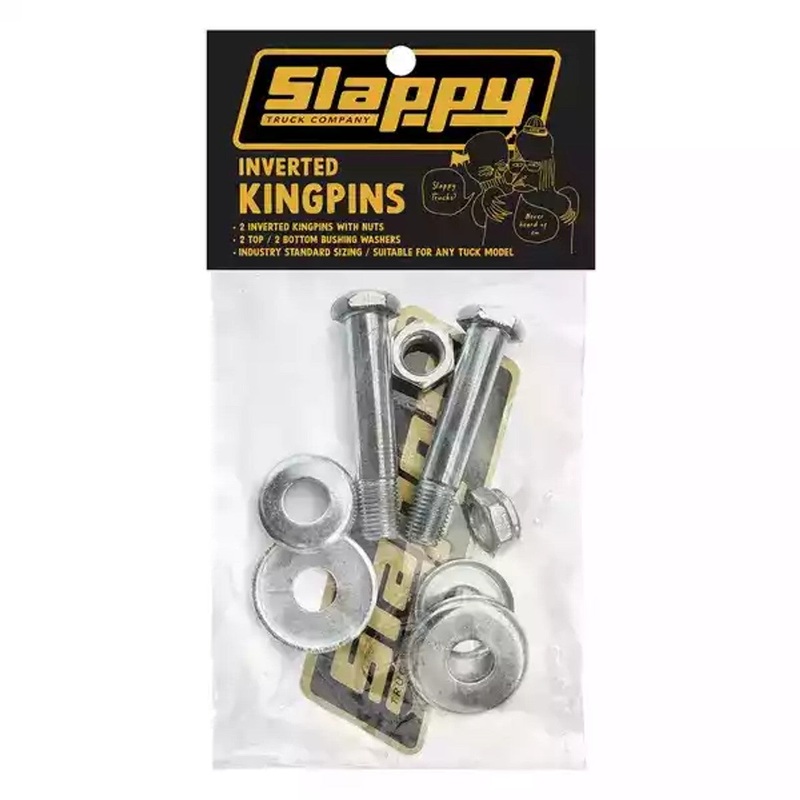 SLAPPY TRUCKS INVERTED KINGPINS STANDARD POLISHED