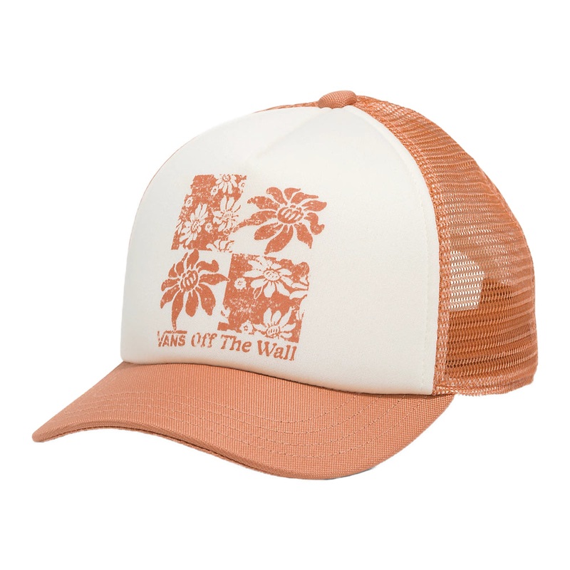 Vans Youth Hadley Trucker Hat Autumn Leaf Autumn Leaf
