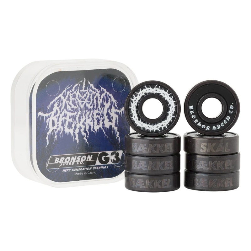Bronson G3 Kevin Baekkel Sig. Skateboard Bearings