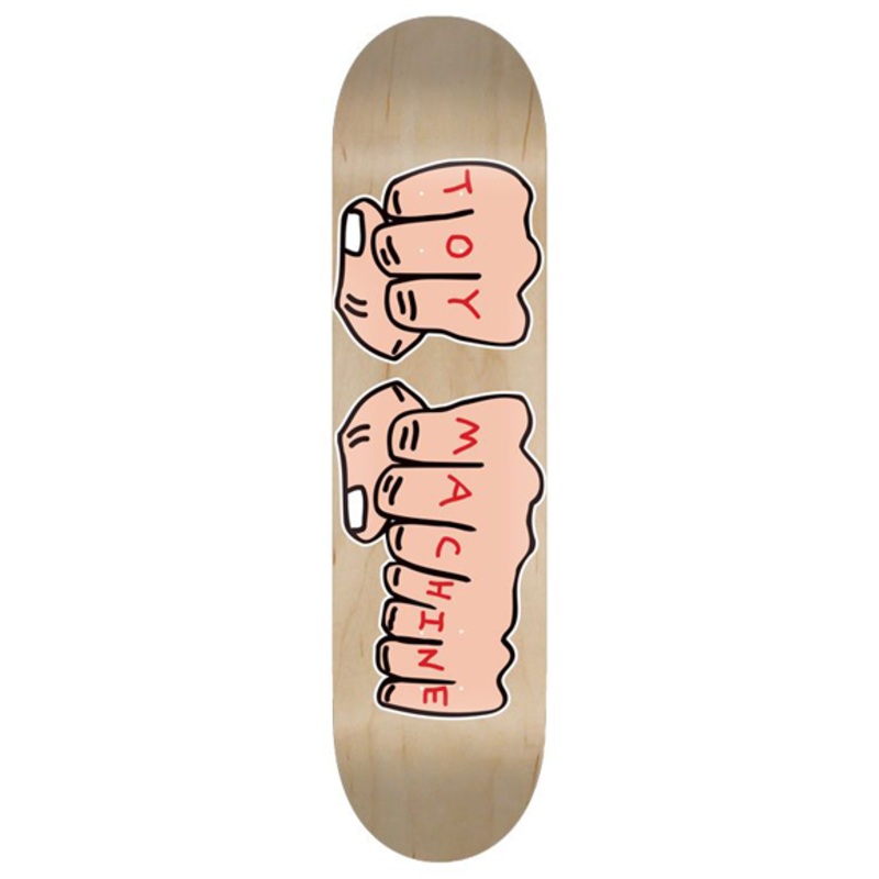 Toy Machine Fists Skateboard Deck 7.375″, 7.75″, 8.25″ and 8.5″ 7.375″ Mini