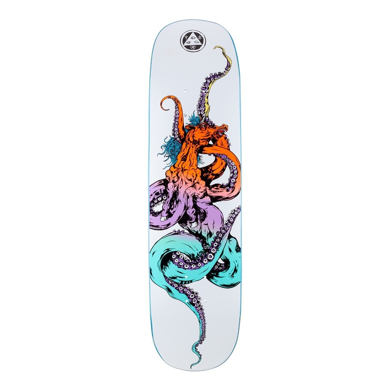 Welcome Seahorse 2 on Amulet white/prism Deck 8.125