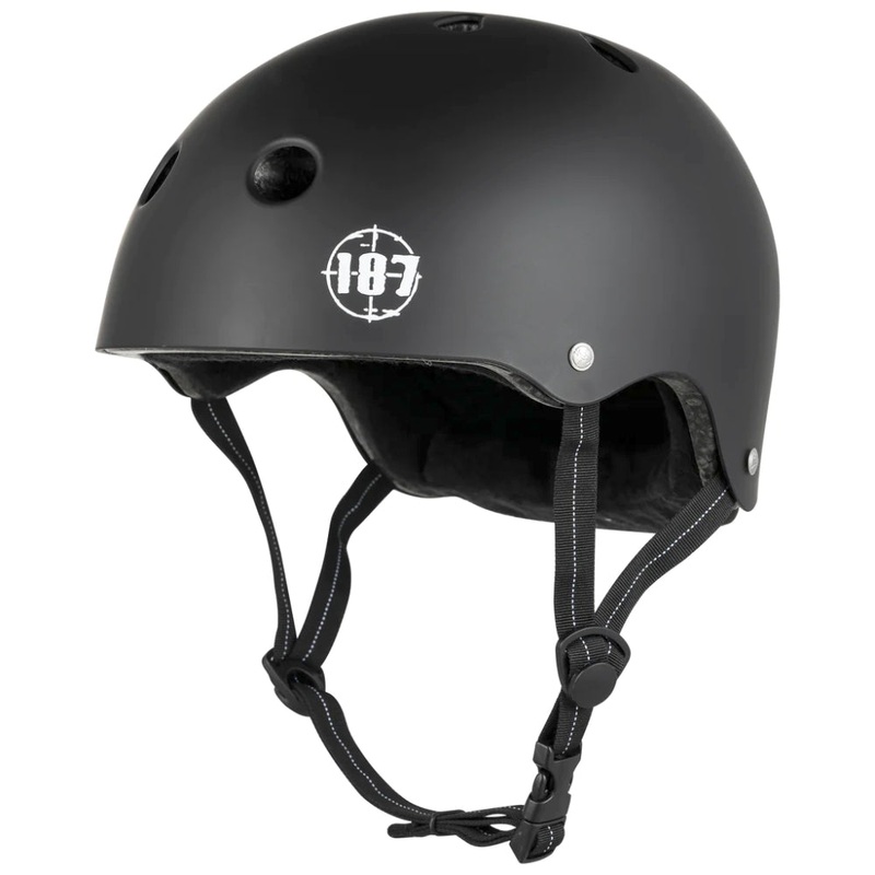 187 Low Pro Certified Helmet Matte Black XS/S Matte Black