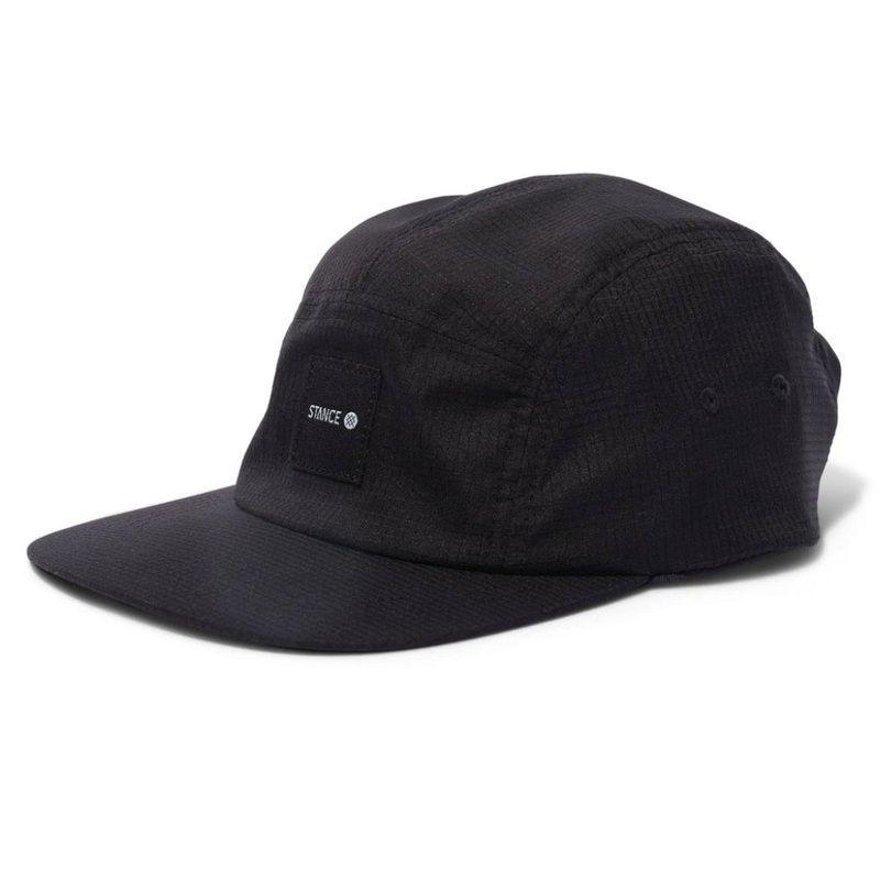 Stance Kinetic 5 Panel Ajustable Cap Black Black