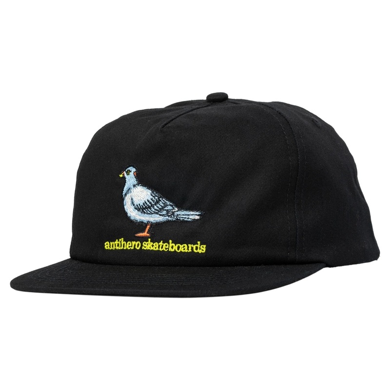ANTIHERO LIL PIGEON SNAPBACK BLACK/YELLOW