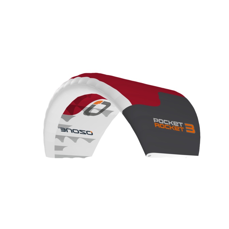 OZONE POCKET ROCKET Rubine Red/Gray/White 1.9M