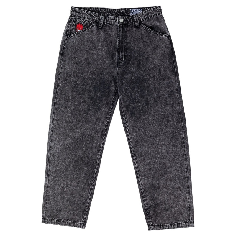 SPITFIRE BIGHEAD FILL DENIM PANT BLACK STONE WASH MEDIUM