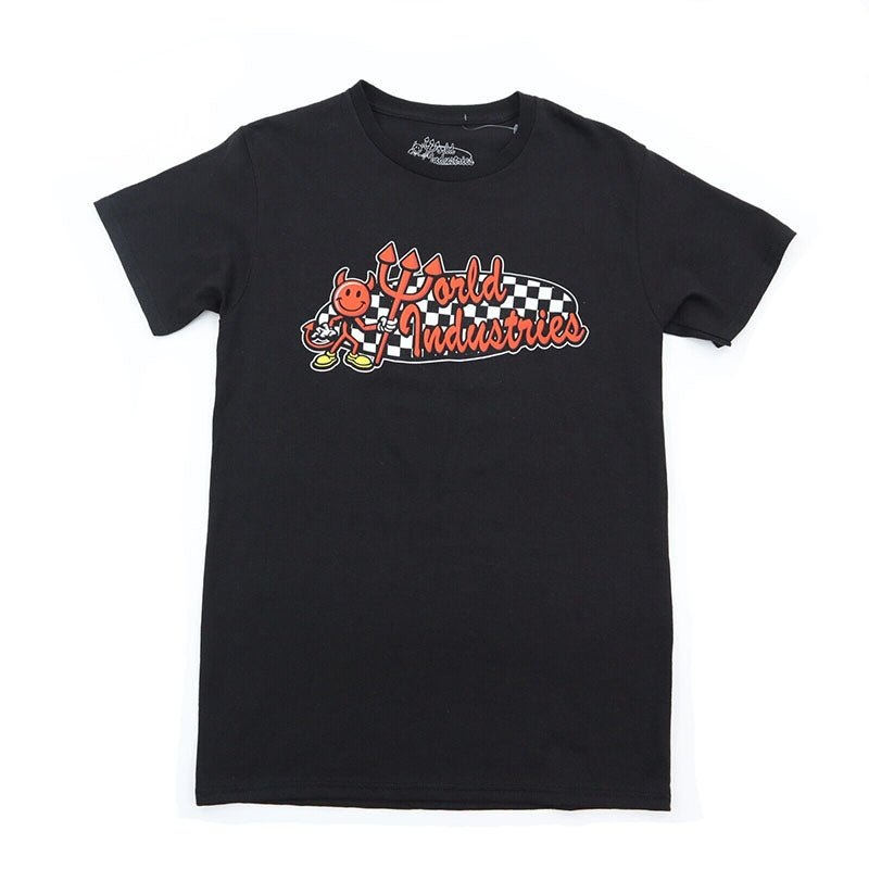 World Industries Retro Checker T-Shirts Small
