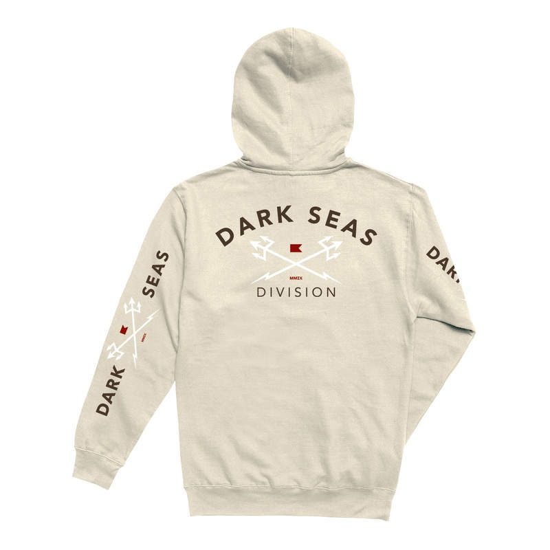 DARK SEAS HEADMASTER PULLOVER FLEECE BONE SMALL