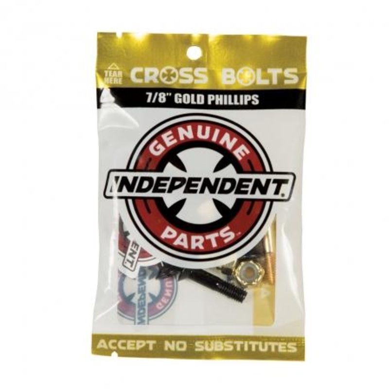 INDEPENDENT HARDWARE PHILLIPS BLACK/GOLD 7/8″