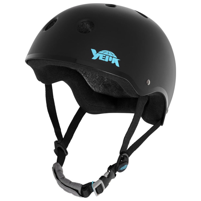 Yepa T-Shell Pro Tony Hawk Certified Helmet Matte Black Teal XXS/XS Matte Black Teal