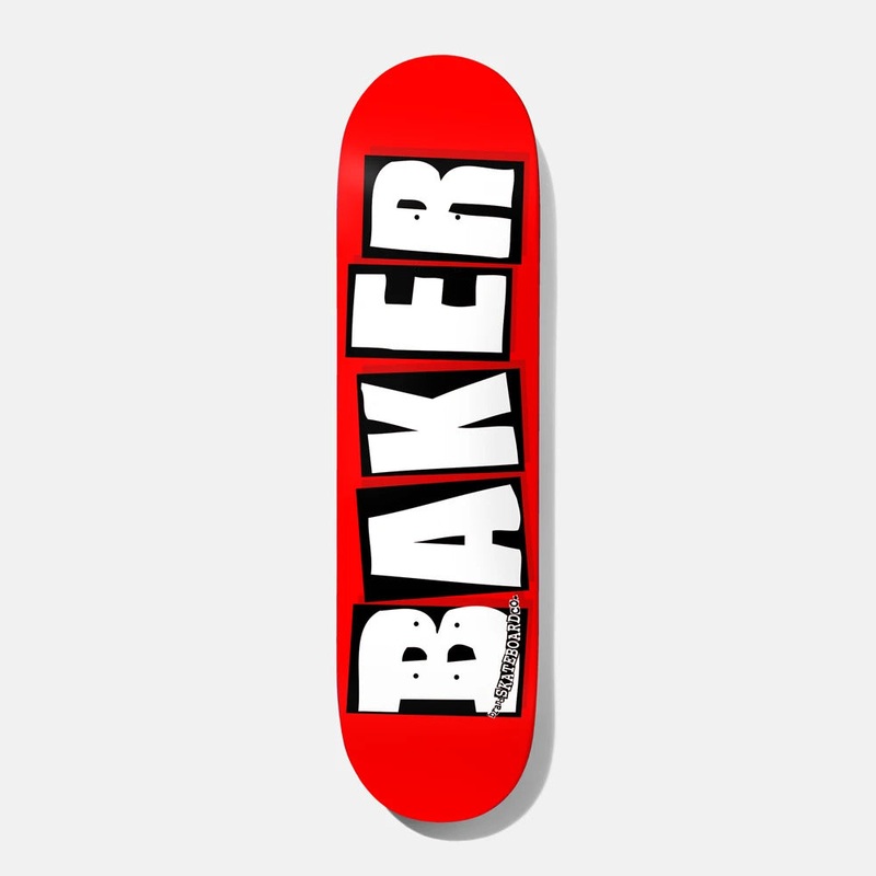 Baker Brand Logo White Deck 7.88″