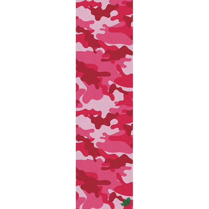 Mob Grip 9″ x 33″ PINK CAMO Graphic Mob Skateboard Grip Tape