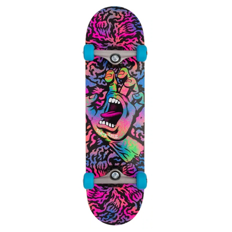 Santa Cruz Obscure Hand Large Skateboard Complete 8.25″