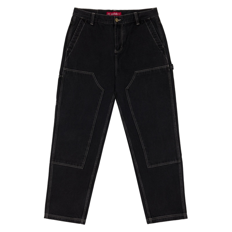 LOVIAH DENIM WORK PANTS BLACK 30