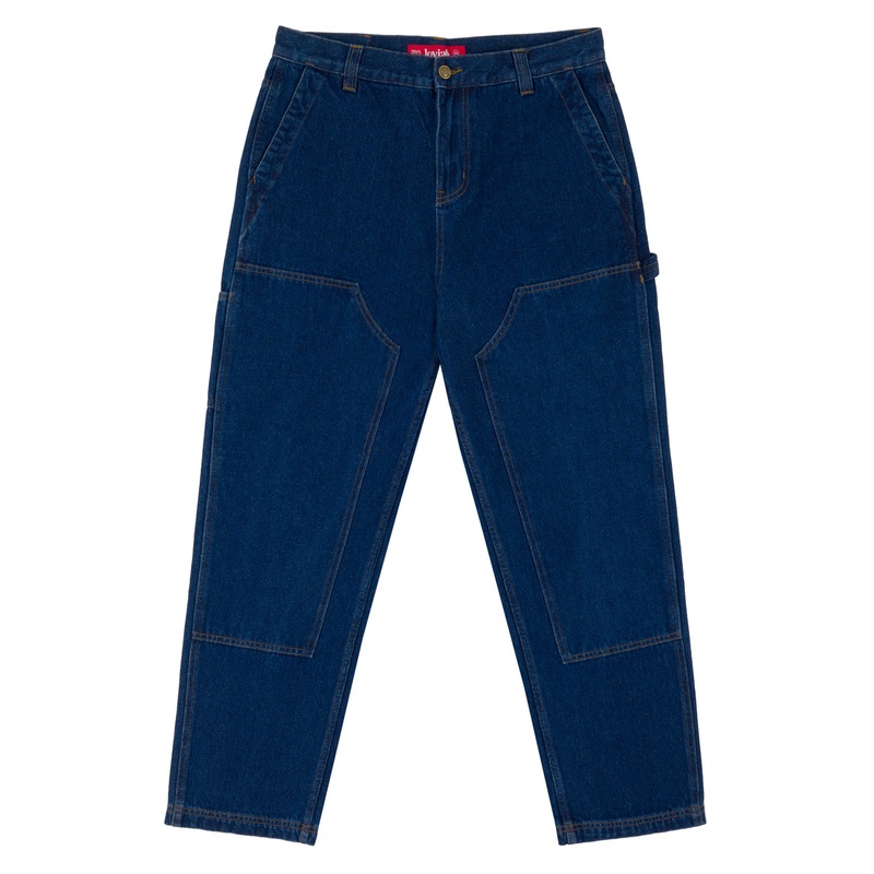 LOVIAH DENIM WORK PANTS MEDIUM INDOGO 30