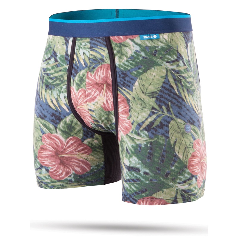Wholester Butter Blend Boxer SM JUNGLE FLORAL NAVY (NVY)