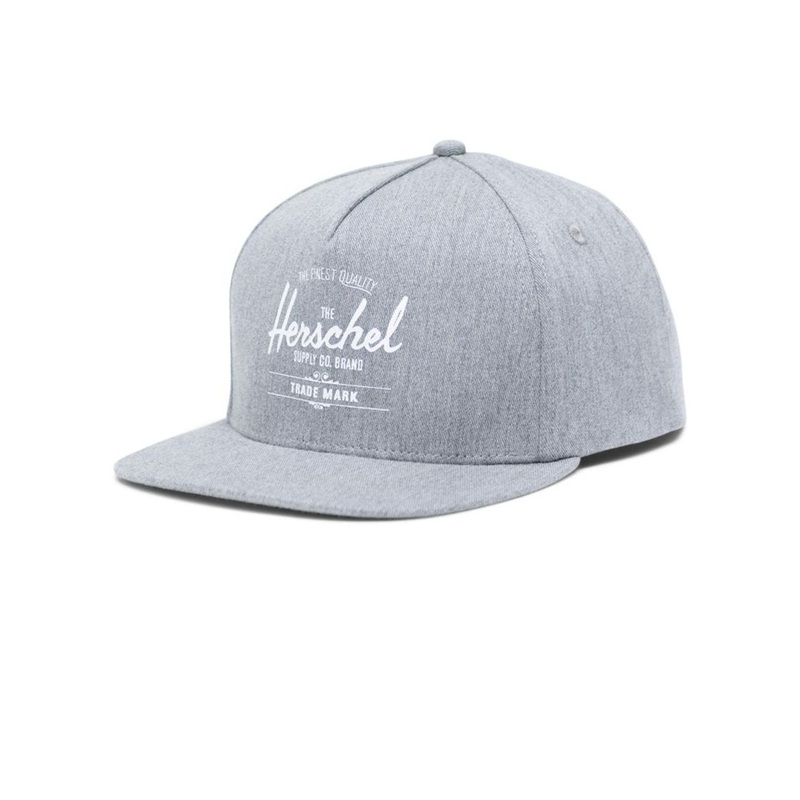 Whaler Snapback Hat HEATHER GREY (0348)