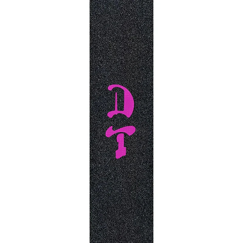 Dogtown 11″ x 33″ ‘DT’ Die-Cut Prismatic Grip Tape Sheet Red