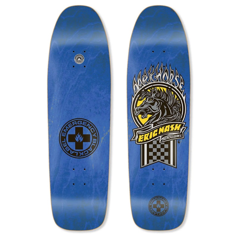 Black Label Eric Nash “Dark Horse” Dark Bue Deck 8.5″