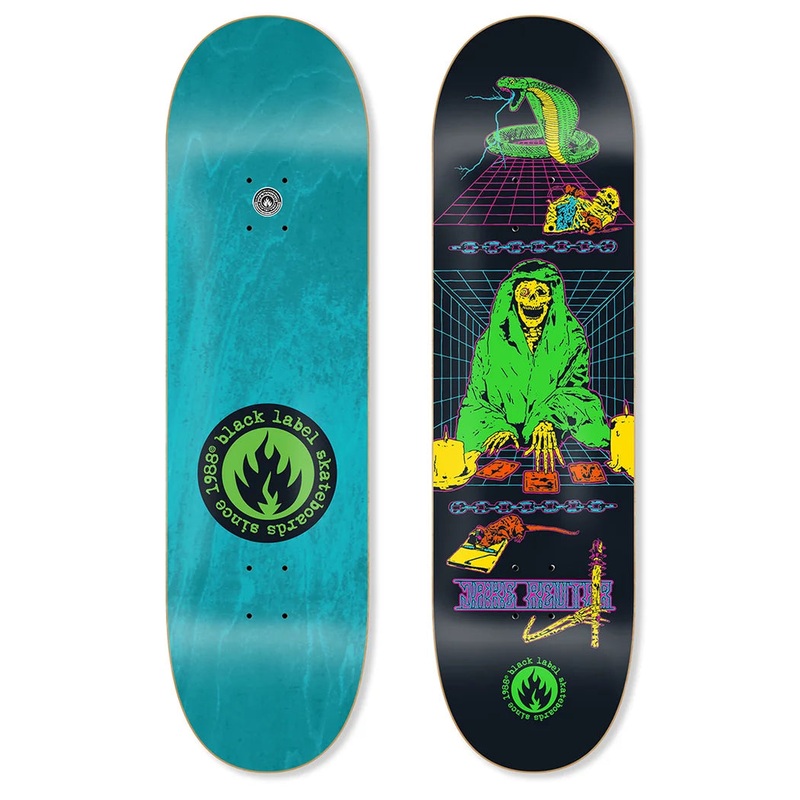 Black Label Jake Reuter BLACK FUNERAL Deck 8.75″