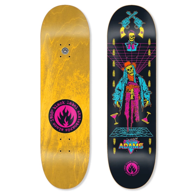 Black Label Jason Adams BLACK FUNERAL Deck 8.68″