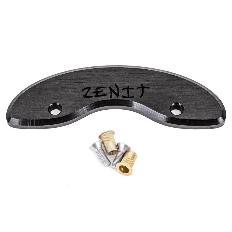 Zenit Skid Plates Small Single (1 Tail) Black