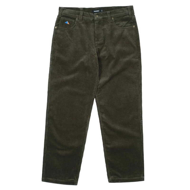 THEORIES PAVILLION WIDE WALE CORDUROY PANTS MOSS 30