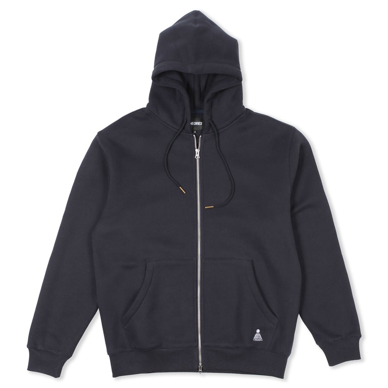 THEORIES SCRIBBLE HOOD NAVY MEDIUM