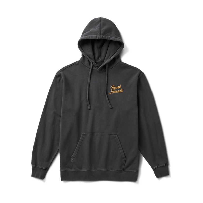 ROARK NOMADS BADGE FLEECE ONYX SMALL