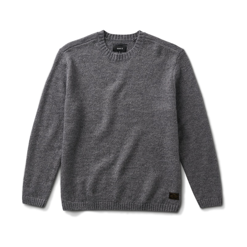 ROARK NORDSMAN WOOL SWEATER CHARCOAL MEDIUM