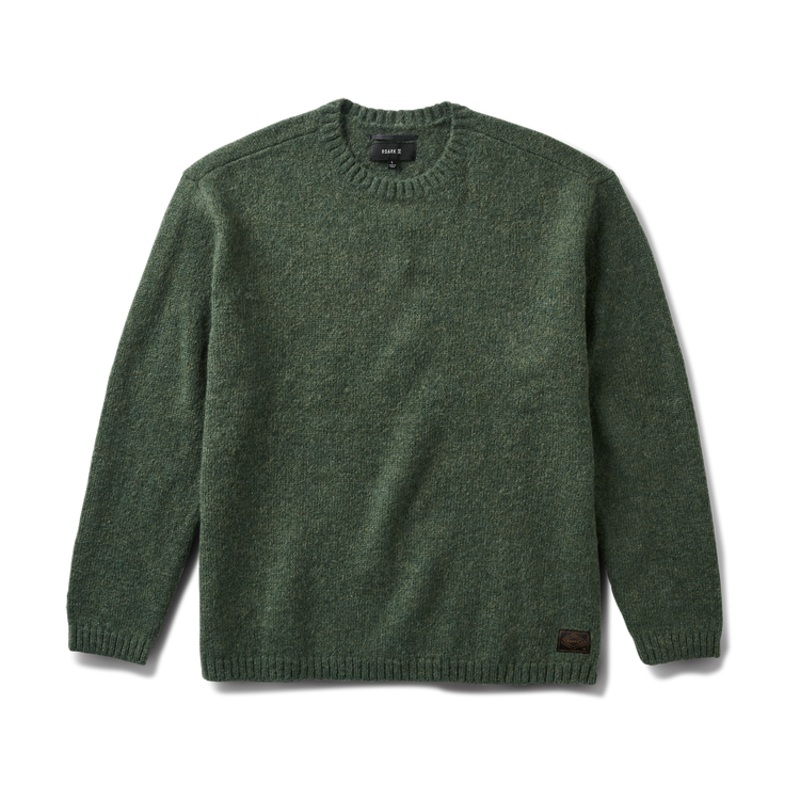 ROARK NORDSMAN WOOL SWEATER DARK FOREST MEDIUM