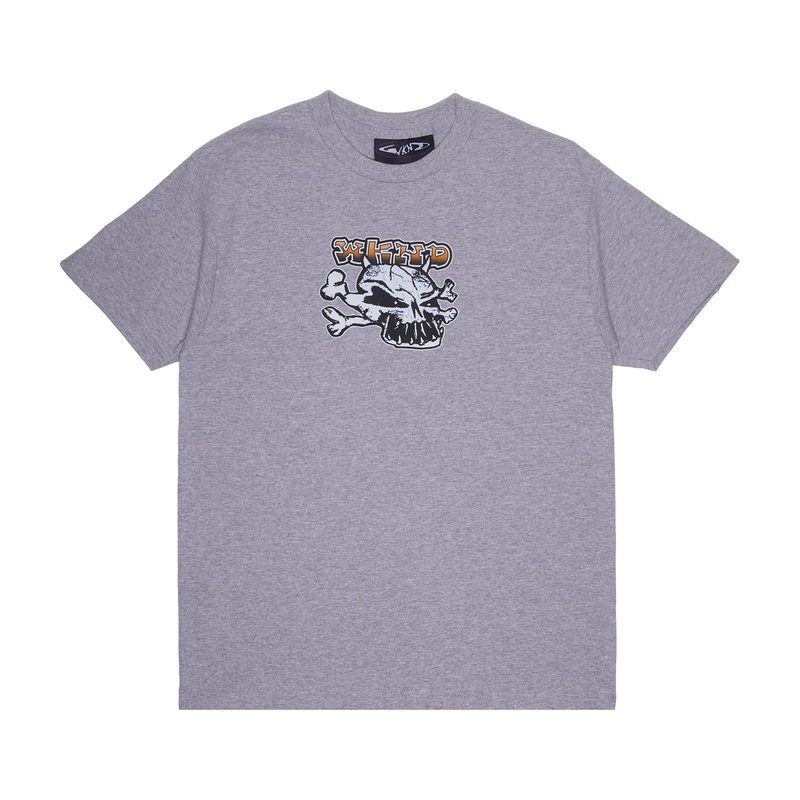 WKND SKULL T-SHIRT OVERCAST GREY MEDIUM